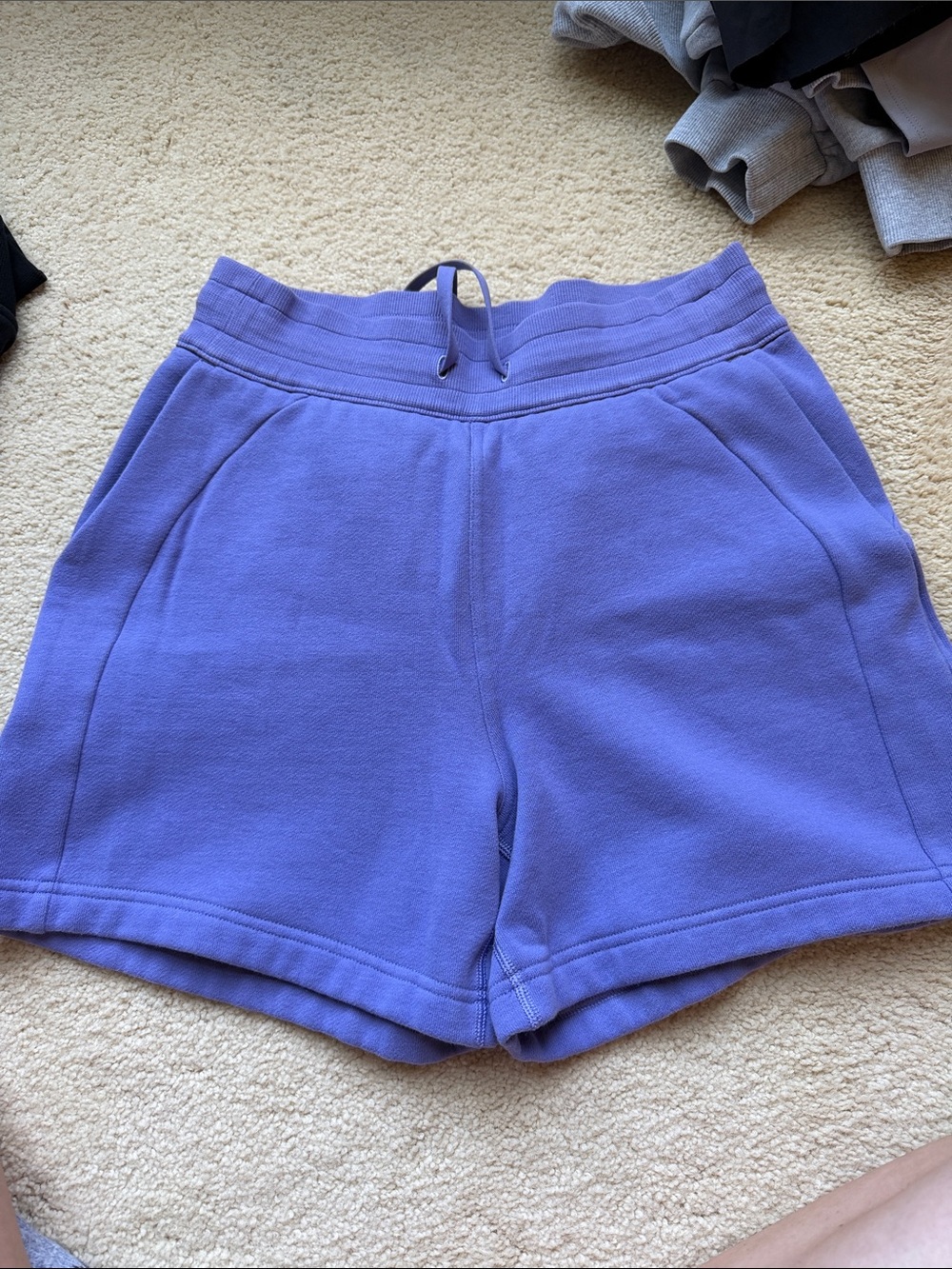 lululemon athletica Lavender Pullover-Style Athletic Shorts